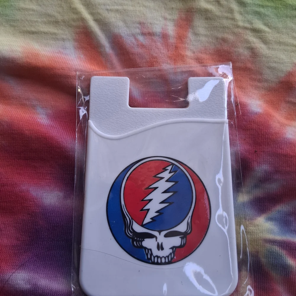 Grateful Dead Stealie Silicone 3M Phone Wallets 30 Pieces Wholesale Prices